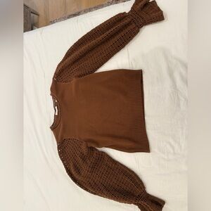 Rebecca Taylor Crochet Knit